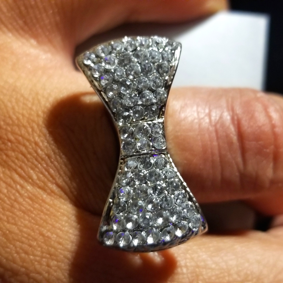 Crystal Bow Ring